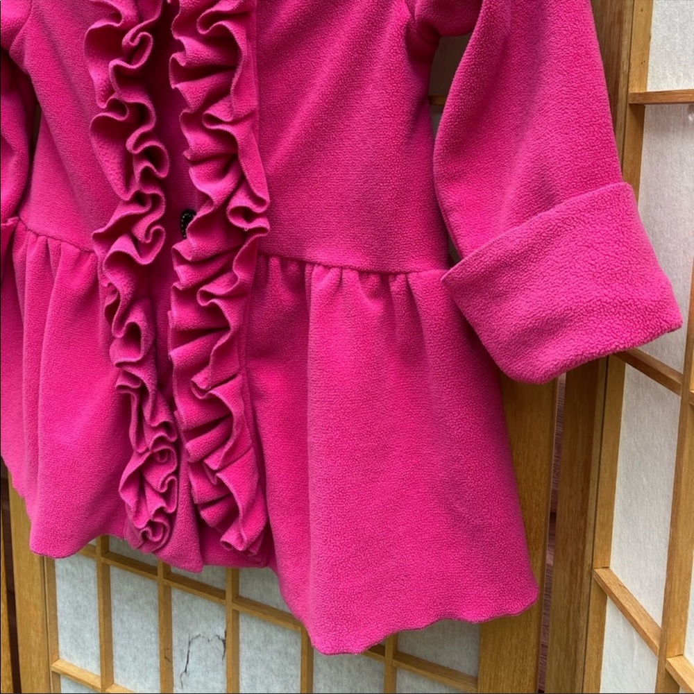 Mack & Co Ruffled Fleece Jacket SZ 3T - Picture 6 of 12
